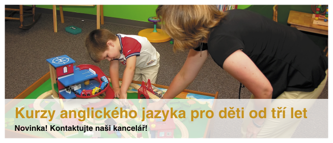 Kurzy anglického jazyka pro děti od tří let
