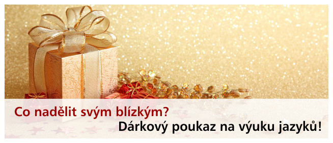 Dárkový poukaz na výuku jazyků